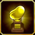 Bean Toss Contest Trophy